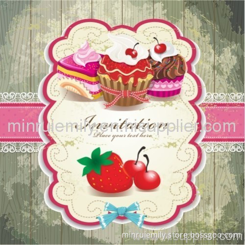 Custom Ice Cream Stickers,cake Adhesive Labels
